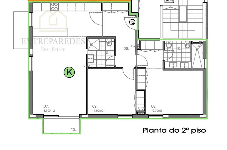 PARA COMPRAR APARTAMENTO T2 EN MATOSINHOS CON GARAJE Y BALCÓN, A MENOS DE 1,5 KM DE LA PLAYA.